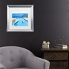 Trademark Fine Art - Petra Lizde  Girl in Pool Matted Framed Art - 2 of 4