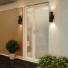 Vaxcel Lavage 2 - Light Wall Light in  Textured Black - 2 of 4