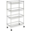 Mario 4 Tier Basket Rack - Chrome - Safavieh - 3 of 4