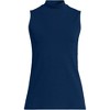 Lands' End Women's Sleeveless Polished Essentials Mock Neck Top - 3 of 3