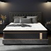 Whisen 10" Queen Hybrid Mattress, Memory Foam Mattress, Pocket Innerspring, Fiberglass-Free - White & Black - 2 of 4
