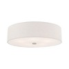 Livex Lighting Meridian 5 - Light Semi-Flush Mount in  Brushed Nickel - 3 of 4
