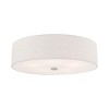 Livex Lighting Meridian 5 - Light Semi-Flush Mount in  Brushed Nickel - image 3 of 4