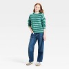 Girls' Striped Pullover Sweater - art class™ - 3 of 3