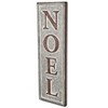 Cheung's Clarke Galvanized Vertical Noel Wall Sign - 4 of 4