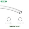 Unique Bargains Clear PVC Tube Flexible Lightweight Low Pressure Industrial Tubing 1 Pc - 3 of 4