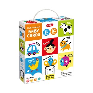 Banana Panda High Contrast Baby Cards, 6-9+ Months - 1 of 4