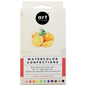 Prima Watercolor Confections Watercolor Pans 12/Pkg-The Classics - 1 of 4