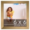 PosterPalooza | 6x6 Wood Frame with UV Acrylic, 6 Finishes: Black, White, Bronze, Silver, Wood, Mahogany - 2 of 4