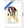 Trends International Harry Potter Hufflepuff House Logo Framed Wall Poster Prints - 3 of 4
