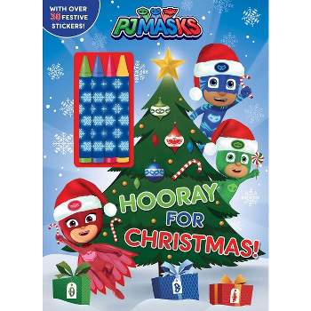 PJ Masks: Hooray for Christmas! - (Coloring & Activity with Crayons) by  Editors of Studio Fun International (Paperback)