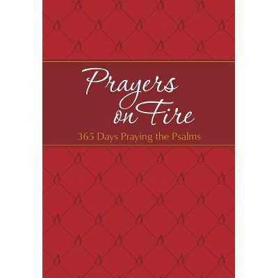 Prayers on Fire - (Passion Translation) by  Brian Simmons & Gretchen Rodriguez (Leather Bound)