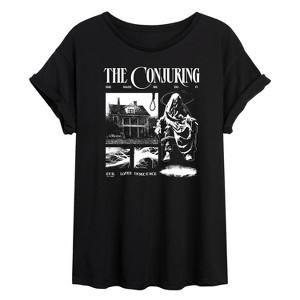 Women's - The Conjuring - Conjuring Zine Oversized Graphic T-Shirt - 1 of 4