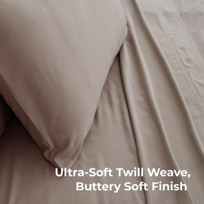 Beach Linen Organic Cotton Twill Pillowcase Set, Standard/Queen
