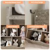 ODK Stylish Wooden Toy Shelf, Toy Storage and Organization Shelf, Double-Layer Children's Bookshelf, Ideal for Game Rooms and Corridors - 4 of 4