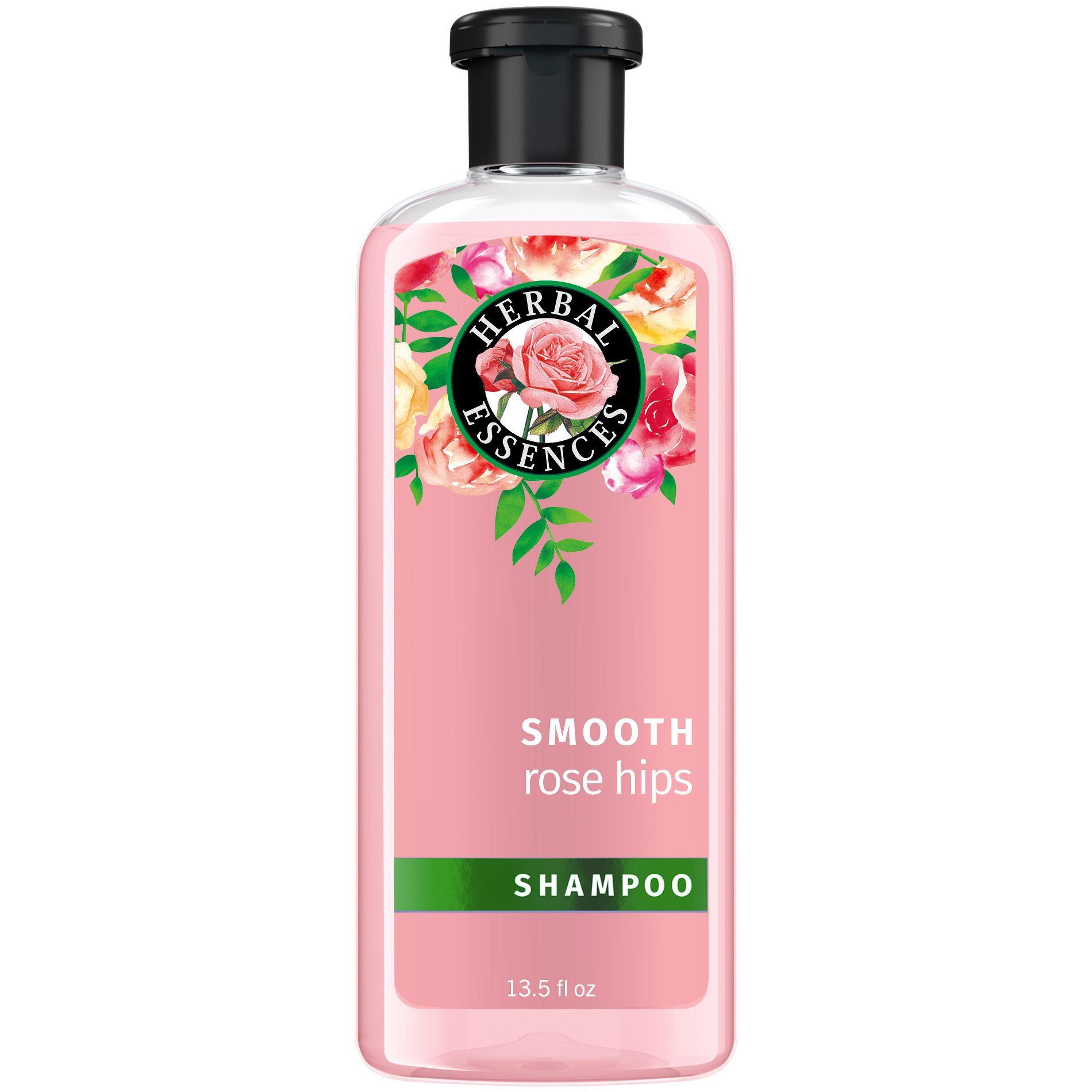 Herbal Essences Smooth Shampoo with Rose Hips & Jojoba Extracts - 13.5 fl oz: Paraben-Free, Silicone-Free, For All Hair Types
