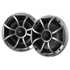 Wet Sounds WS-MC-2 Marine Radio with 1 Pair Wet Sounds RECON 6-S Recon Series 6.5" 60-Watt RMS Coaxial Speakers With Silver XS Grille And Cone (Pair) - 2 of 4