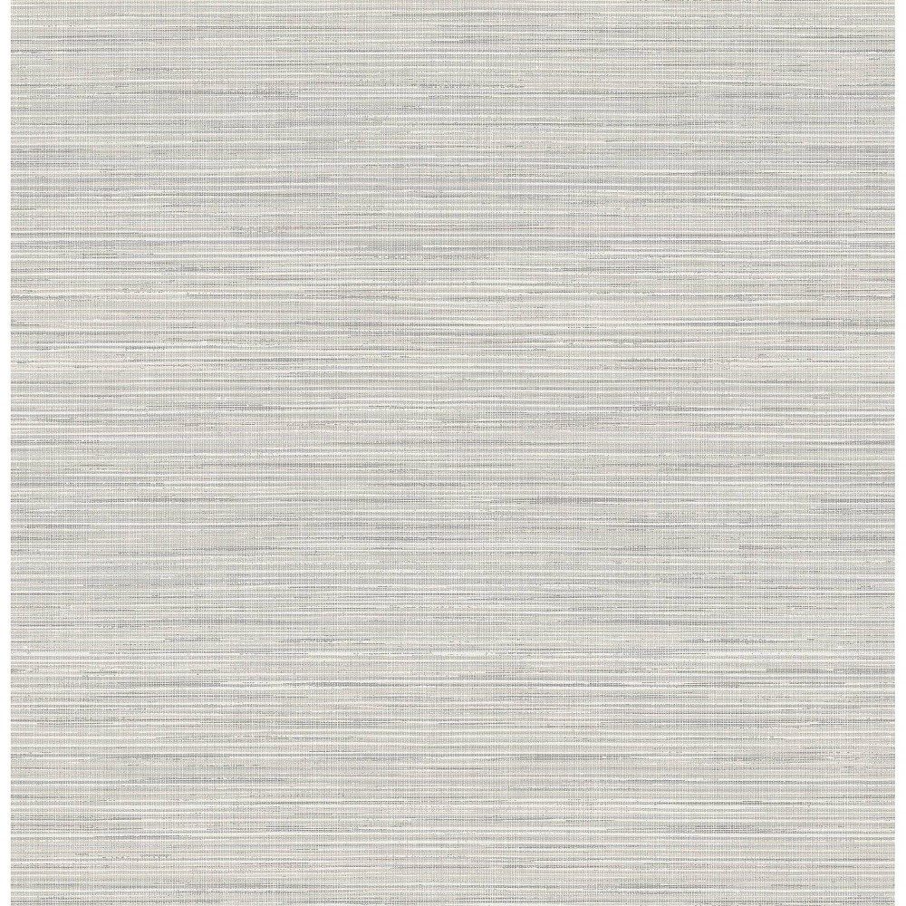 Photos - Wallpaper Nu Gray Cross Weave Peel and Stick String 