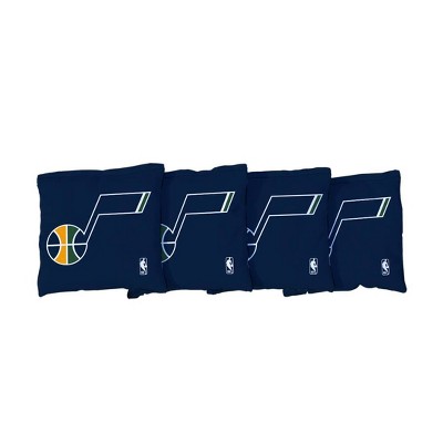 NBA Utah Jazz Corn-Filled Cornhole Bags Navy Blue - 4pk