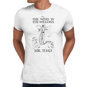 Camiseta de hombre de Disney El viento en los sauces, paseo del Sr. Sapo