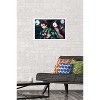 Trends International Demon Slayer - Tanjiro & Nezuko Night Framed Wall Poster Prints - 2 of 4