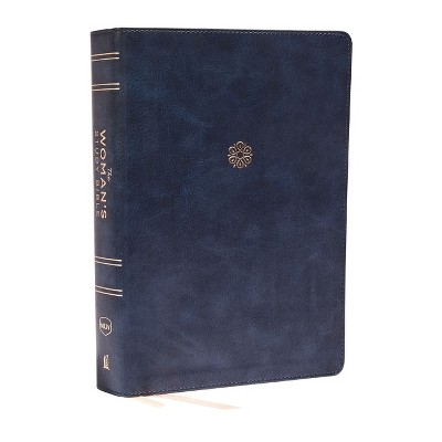 The Nkjv, Woman's Study Bible, Leathersoft, Blue, Full-color - By ...