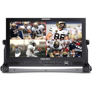 SEETEC ATEM173S 17.3 inch Multi-Camera Broadcast Monitor 4x3G-SDI in/Out HDMI Full HD 1920x1080 - 1 of 1