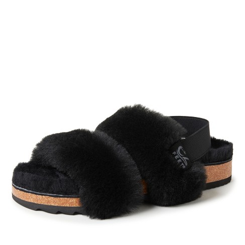 Fluff yeah genuine shearling slingback sale sandal