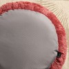 NICOLE MILLER NEW YORK PET Ellie Fuzzy Solid Donut Pet Bed - 3 of 4