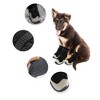 Unique Bargains Reflective Pet Footwear Dog Boots Black 4 Pcs - 4 of 4