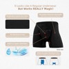 TIICHOO Washable Incontinence Underwear for Men with Front Fly Cotton Leakproof Underwear 3 Pack - 2 of 4
