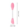 Unique Bargains Soft Knife-shaped Facial Mask Brush 2 Pcs - 4 of 4