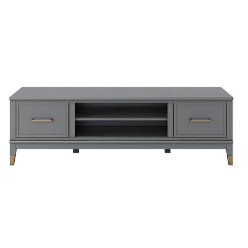 65 Westerleigh Tv Stand Gray Cosmoliving By Cosmo Target