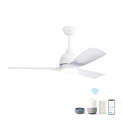 Sofucor 54'' Modern Smart Ceiling Fan with Lights and Remote