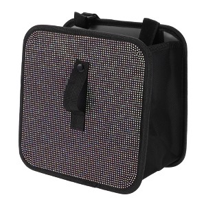 Unique Bargains Car Trash Can Hanging Front Rear Seats Fabric Trash Bin 1 Pc - 1 of 4