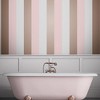 Figaro Blush Pink Striped Paste the Wall Wallpaper - 2 of 4