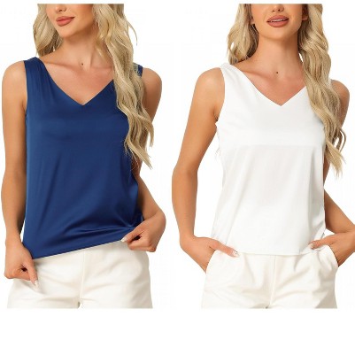 white/navy blue