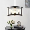 Manlen 3 Light 18" Pendant - PND4116 - Bronze - Safavieh - 4 of 4