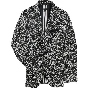 I.N.C International Concepts Mens Morse Two Button Blazer Jacket, Black, XX-Large - 1 of 1