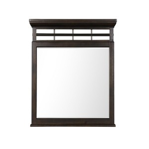 FONTOI Mirror Furniture Decorative Wall Mirror Framed Design Adds Artistic Sophistication and Depth for Bedroom Living Room, Mahogany, 3"*47.75"*39" - 1 of 4