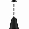 Crystorama Lighting Alston 2 - Light Chandelier in  Matte Black/Antique Gold - 4 of 4