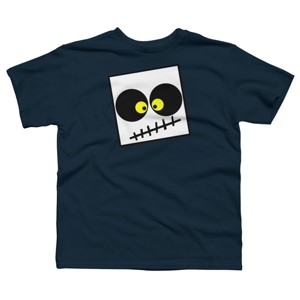 Boy's Design By Humans Square Skull By LonaMisa T-Shirt - 1 of 3