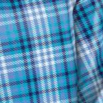 french blue winter plaid