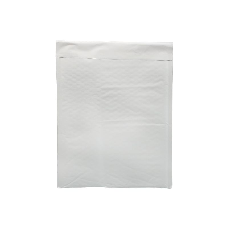 JAM Paper Bubble Lite Padded Mailers Size 5 10 1/2 x 14 1/2 White Kraft 194505I, 4 of 6