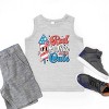 The Juniper Shop Red White and Cute Firework  Youth Tank Top - 4 of 4