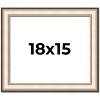 PosterPalooza | Contemporary Silver Picture Frame - UV Acrylic, Backing Board, Hanging Hardware Included - 2 of 4