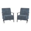 NicBex Accent Chair with Polyester Upholstery,Lounge Chair with Metal Frame,Arm Chair for Bedroom,Reading Room,1PC/2PC - 4 of 4