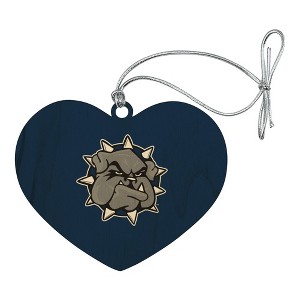 Southwestern Oklahoma State University Primary Logo Heart Love Wood Christmas Tree Holiday Ornament - 1 of 3