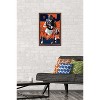 Trends International NFL Chicago Bears - D.J. Moore 24 Framed Wall Poster Prints - 2 of 4