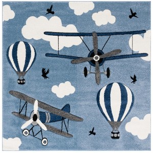 Carousel Kids CRK137 Loomed Indoor Rug - Safavieh - 1 of 4
